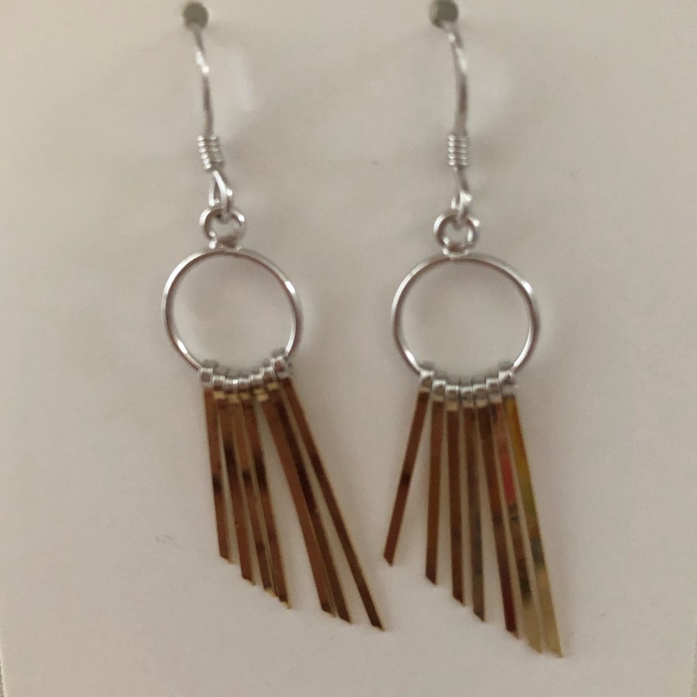 NWOT Sterling Silver Dangle Earrings